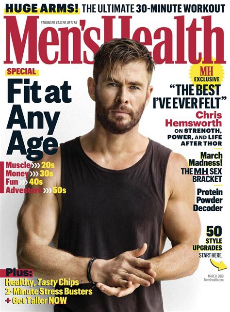Men S Health Us March Magazine Get Your Digital Subscription