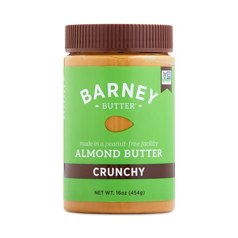 16 Oz Crunchy Almond Butter By Barney Butter Thrive Market
