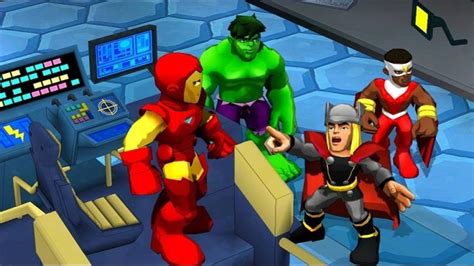 The Marvel Super Hero Squad Series On Xbox