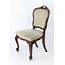 Set 4 Victorian Balloon Back Chairs For Reupholstery