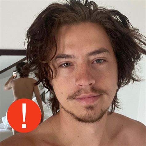 Cole Sprouse Exposes Bare Bottom In Mirror Selfie Good Morning The