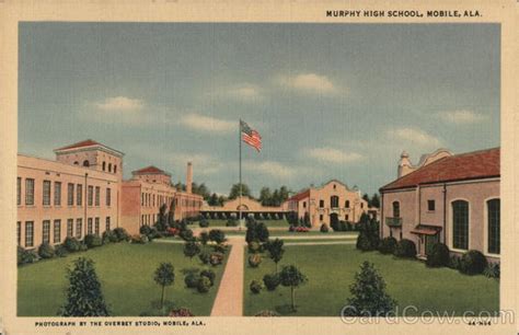 Murphy High School Mobile Al Postcard