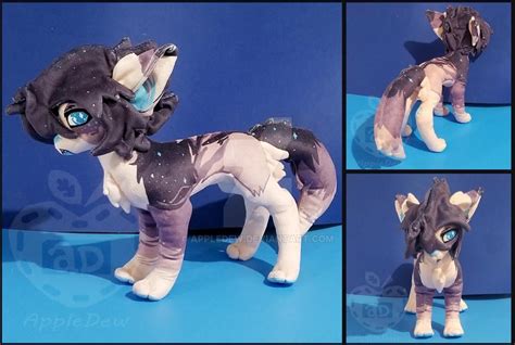 Oc Wolf Plush By Appledew On Deviantart Wolf Plush Custom Stuffed