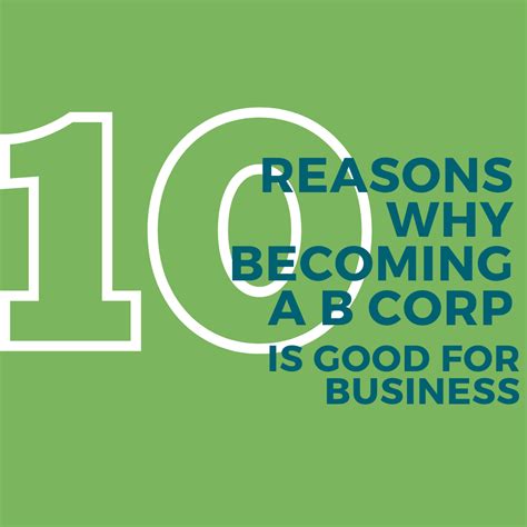 10 Reasons Why Becoming A B Corp Is Good For Business — The Good Crowd