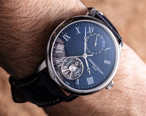 Hands On Frederique Constant Slimline Monolithic Manufacture 40hz