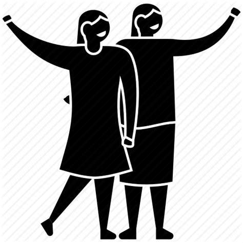 Download transparent friends png for free on pngkey.com. Two Friends PNG Black And White Transparent Two Friends Black And White.PNG Images. | PlusPNG