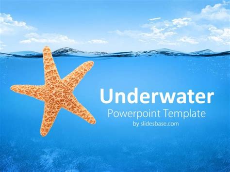 Underwater Ocean Powerpoint Template | Slidesbase