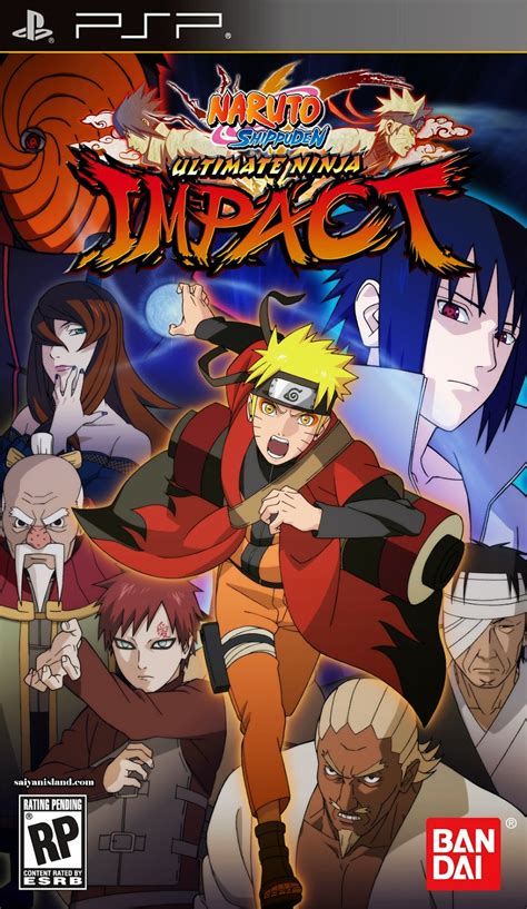 Psp Naruto Shippuden Ultimate Ninja Impact Usa Iso