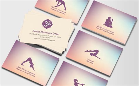 Download 75 yoga business card free vectors. 25 Inspiring Yoga Business Cards From Around the Web