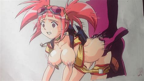 Hasamimushi Tatsuno Malm Climax Entertainment Dinosaur King Sega 00s 1girl All Fours Ass