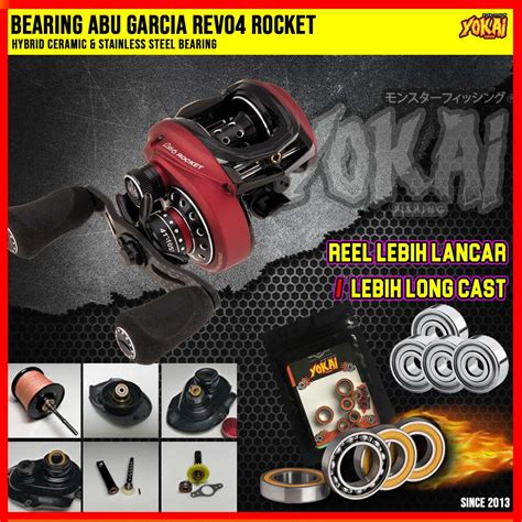 Bearing Abu Garcia Revo4 Rocket Yokai Fishing