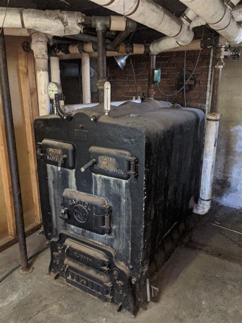 Old Boiler Pictures — Heating Help The Wall