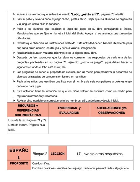 √ elegir a un niño que sea el que atrape. 1er grado bloque 2 - español