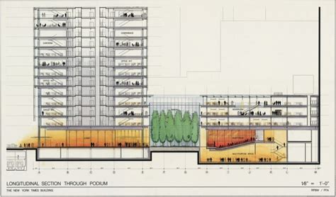 The New York Times Building Layout Architecture Diagr