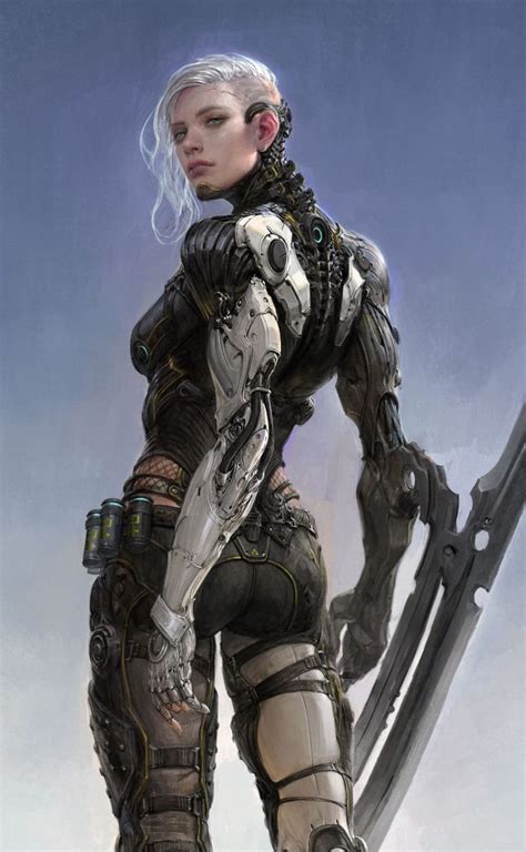 Artstation Sci Fi P W Sungryun Park Cyberpunk Character