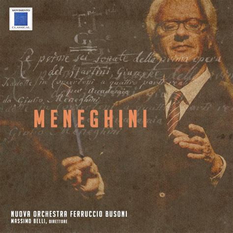 Meneghini Concertoni A Quattro Parti Transr For Orchestra By Giulio
