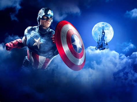 1920x1440 Captain America Disneyland Paris Marvel Summer Of Superheroes