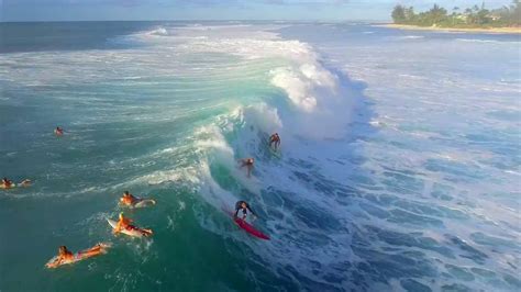 Two Of Hawaiis Finest Surf Spots In 4k Youtube