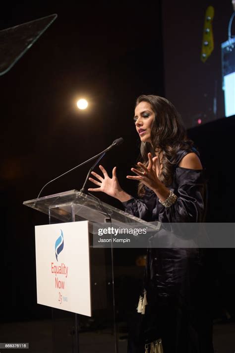 Actress Sheetal Sheth Speaks Onstage As Equality Now Celebrates 25th News Photo Getty Images