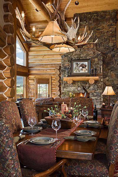 The Dining Room Of My Dreams Log Homes Rustic Dining Room Log Home