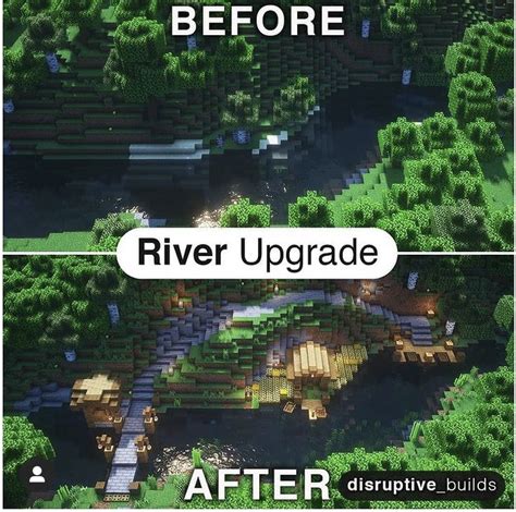 River Minecraft Builds Bridge In 2021 Minecraft Designs Minecraft