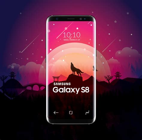 Samsung Galaxy S8 Theme Wallpaper On Behance