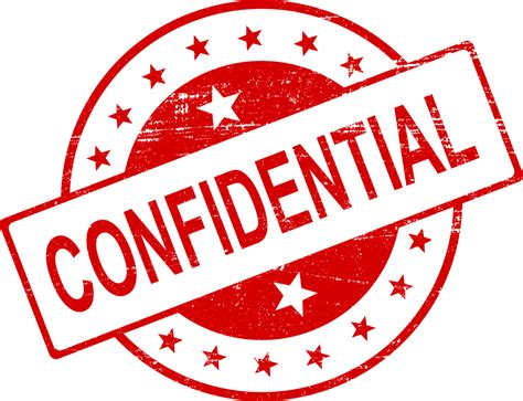 Confidential Png Transparent