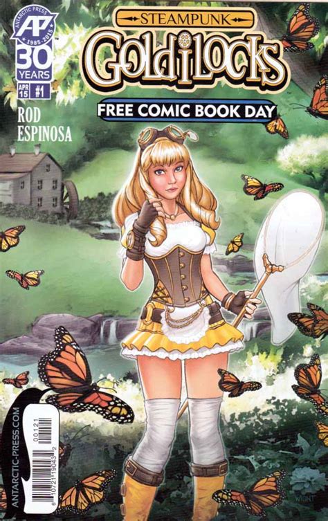 Steampunk Goldilocks Fcbd 2015 Antarctic Press