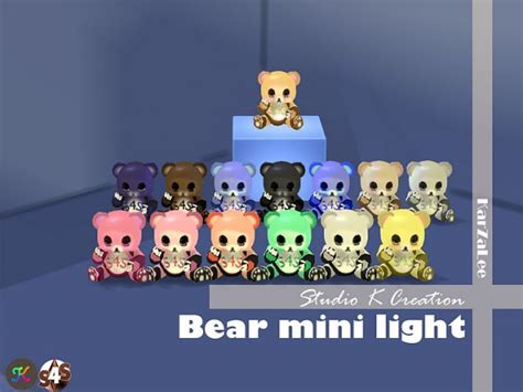 Studio K Creation Special Bear Set Decoration • Sims 4 Downloads