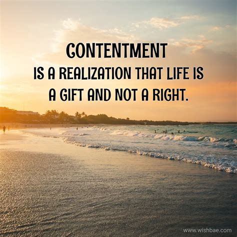 Contentment Quotes And Sayings About Satisfaction Wishbaecom