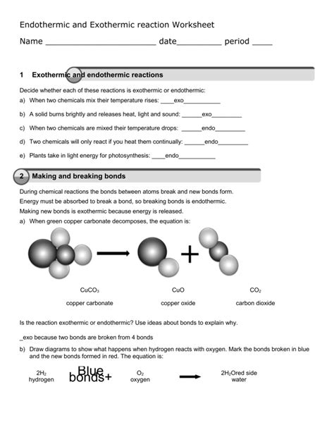 Https://favs.pics/worksheet/endothermic Vs Exothermic Reactions Worksheet With Answers Pdf
