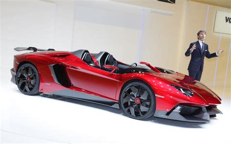 First Look Lamborghini Aventador J