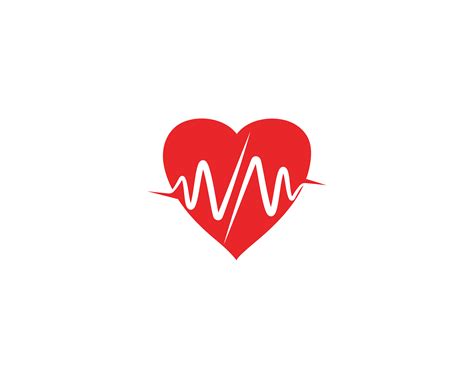Heart Beat Hospital Line Logo Vectors 596421 Vector Art At Vecteezy