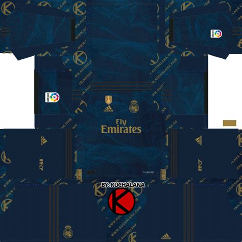 Real Madrid 20192020 Kit Dream League Soccer Kits Kuchalana