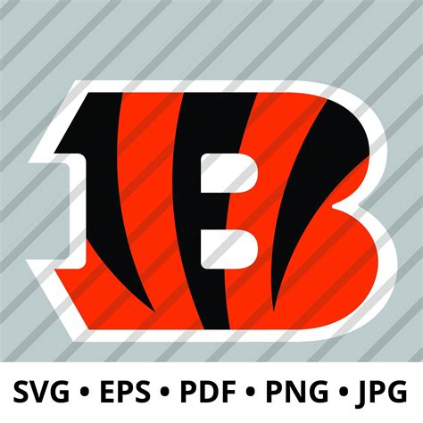 Cincinnati Bengals Logo Layered Svg Nfl Logo Perfect For Diy Etsy