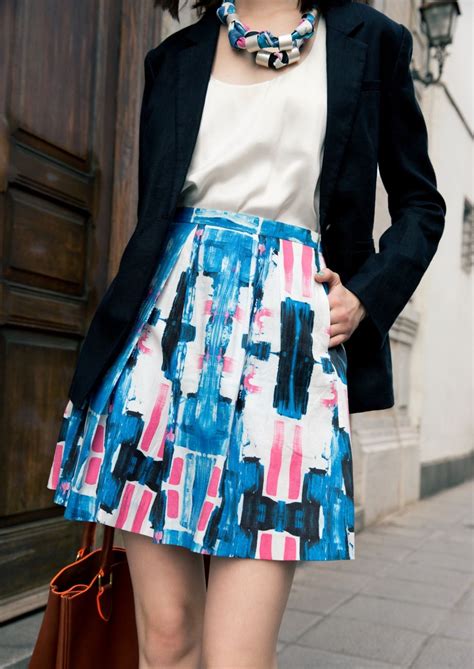and other stories skirts printed skirts blair waldorf outfits