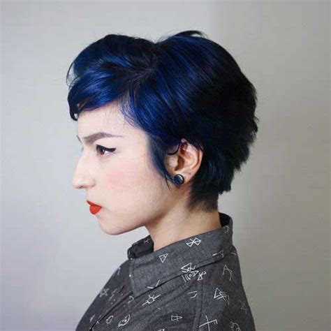 Short Colored Hair Ideas With Different Styles Short