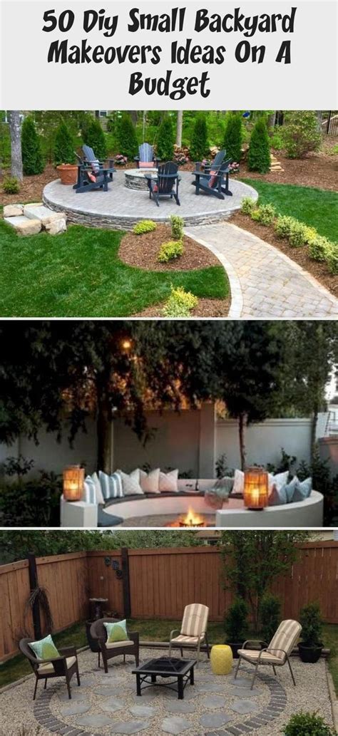 Do it yourself landscaping on a budget. 50 Diy Small Backyard Makeovers Ideas On A Budget - GARDEN, #Backyard #Budget #DIY #diysmall ...