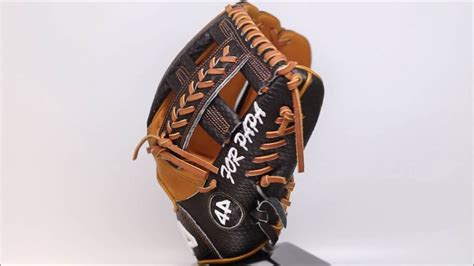 44 Pro Custom Baseball Glove Signature Series Black Snakeskin Tan Gill