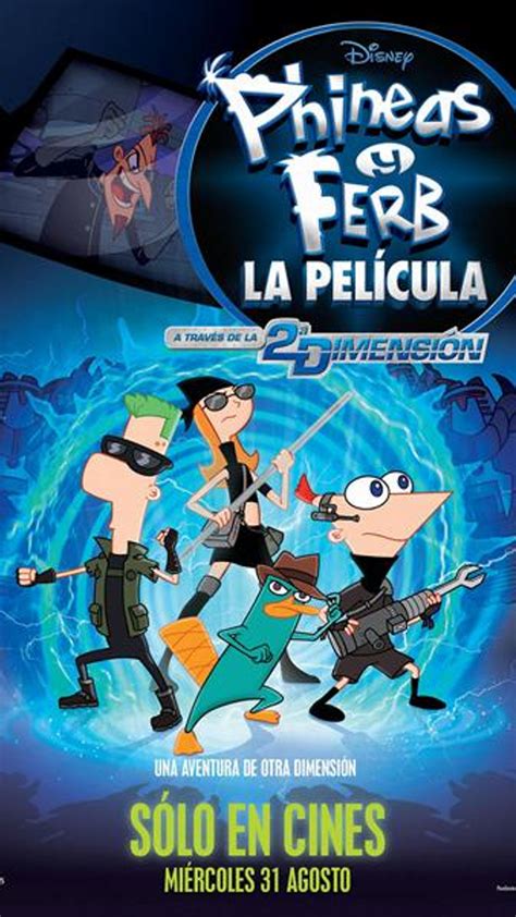 Phineas Y Ferb A Través De La Segunda Dimensión Levante Emv