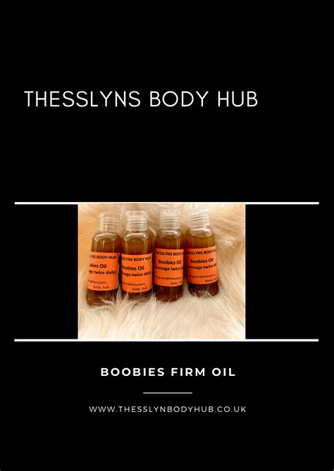 Boobies Growth Oil Thesslyn Body Hub