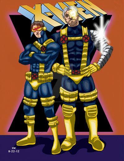 Cyclops And Cable By Man0ftomorrow On Deviantart