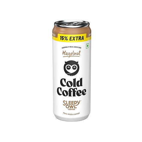 Sleepy Owl Hazelnut Cold Coffee Can Price Buy Online At ₹120 In India