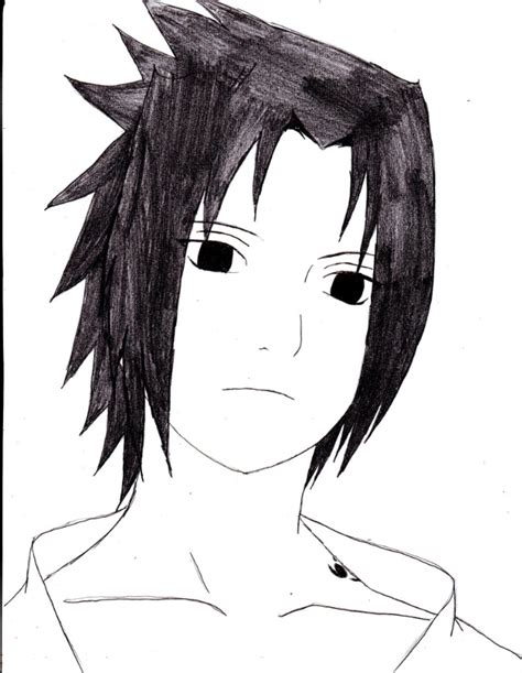 Drawing Easy Sasuke Uchiha Drawing Easy Naruto Pixfree