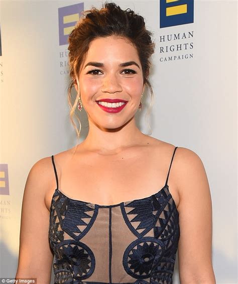 America Ferrera Stuns At The Human Rights Campaign Gala Daily Mail Online