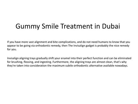 Ppt Gummy Smile Treatment In Dubai Powerpoint Presentation Free Download Id11561601