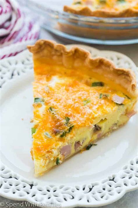 Easy Quiche Recipe Spend With Pennies