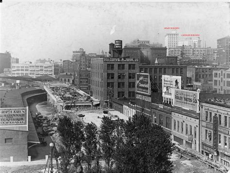 Building Atlanta 1900 1960s Part 2 Atlanta Aerial View City