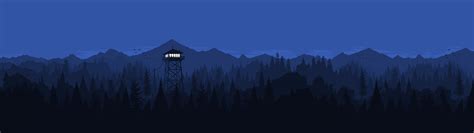 Firewatch Blue Wallpapers Wallpaper Cave