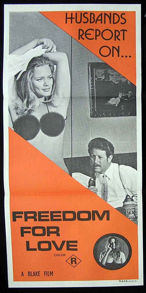 Freedom For Love 70s Sexploitation Movie Poster